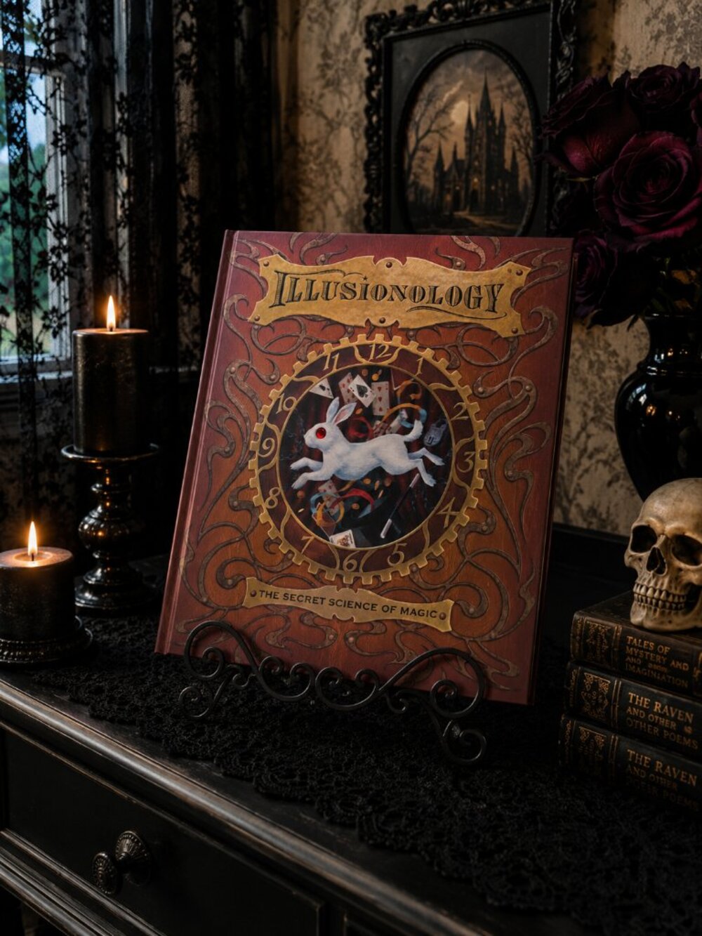 Illusionology: The Secret Science of Magic Hardcover Book - Interactive
